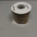 HATIANGE Khaki Velvet Ribbon Single Face 1/4 Inch X 50 Yards,for Gift Wrapping, Hair Bows, Choker, Wedding Decorations -50Yds