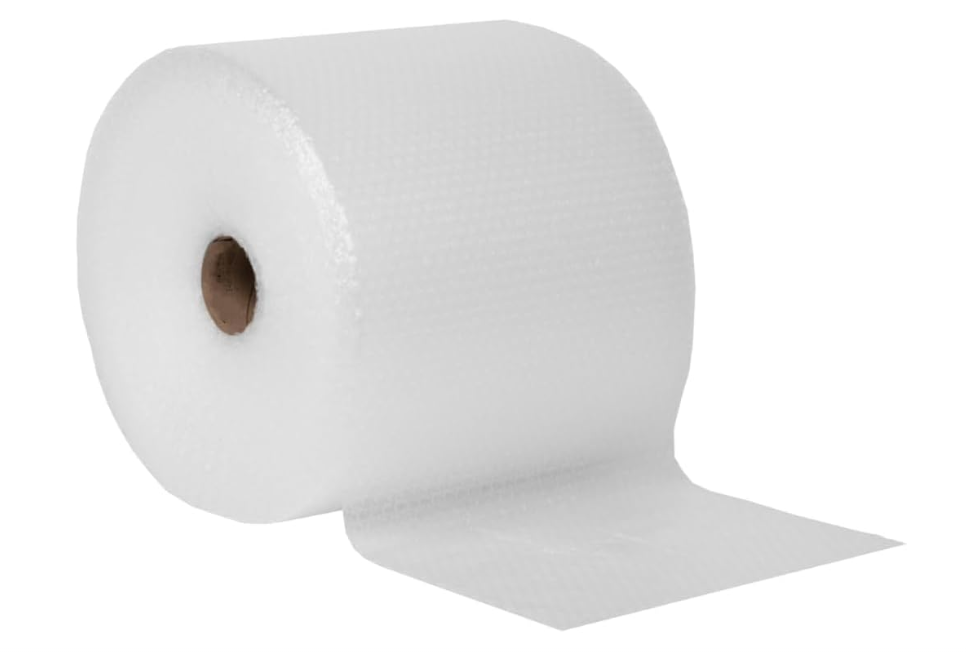 Bubble Cushion Wrap Roll 12 Inch x 175 Feet Total 3/16 Small Bubbles Perforated Every 12" for Packaging Moving Shipping Boxes Supplies 1 Roll 12'' Wide 175 Feet