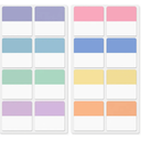 Mr. Pen- Sticky Index Tabs, 240 Pcs, Pastel Sticky Tabs for Notebooks, Page Markers, Page Tabs for Binders, Page Tabs Sticky Tabs for Books, Notebook Tabs, Book Sticky Tabs for Notebooks