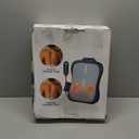 Shiatsu Back and Neck Massager for Pain Relief Deep Tissue, Up and Down Rolling Back Massager with Heat, 3D Kneading Massage for Office Home Car, Birthday Gifts for Women Men Mom Dad (Gray)