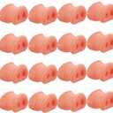 12 Pack Halloween Pig Nose Pig Snout Costume Cosplay Pig Nose with Elastic Band for Halloween Party Supplies