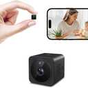 Hidden Camera Spy Camera,1080P HD Mini Nanny Cam for Home/Office with Night Vision, App Control WiFi Indoor Security Cameras, Motion Detection,Wireless Remote Viewing Cam