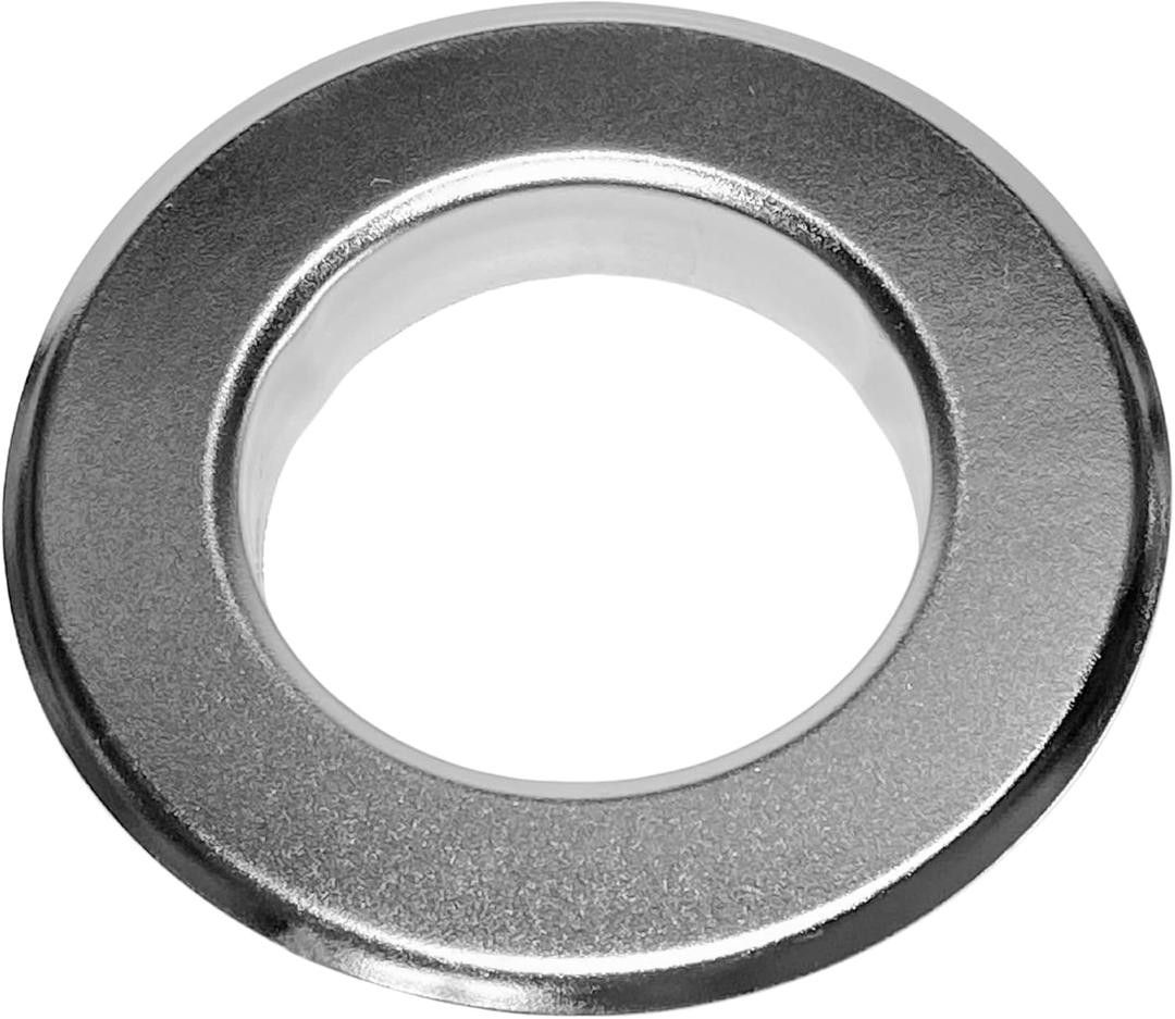 Fire Sprinkler Escutcheon Skirt, FLUSH Escutcheon Pendant Skirt Chrome Plated, Works with Standard 401 Style, Short, and Retrofit 2 Piece Cup, Fire Sprinkler Skirt