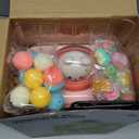 Skirfy Vending Machine Kids Toys Mini Claws Machine 12 Erasers Operated Gumball Prize Machine Maker Game Claws Machine Christmas Game Sensory Toys Dolls New Years GiftsPink