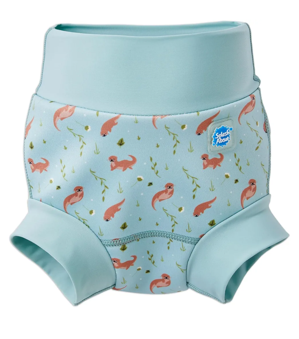 Splash About Happy Nappy Reusable Swim Diaper, Playful Otters, 2-3 Years