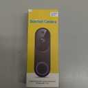 Orbitell Wireless Wi-Fi Video Doorbell Camera with Two Way Audio, AI Motion Detection, Night Vision and Cloud Storage, 2.4G Wi-Fi only (Black-NoChime)