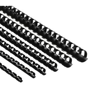 Yunsailing 150 Pack Plastic Binding Combs Plastic Binder Comb Ring 19 Ring Binding Spines Letter Size Spiral coils for Notebook Calendar(1/4 5/16 3/8 1/2 5/8 3/4 in,Black)