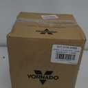 Vornado VMHi600 Whole Room Metal Space Heater, Digital Thermostat, Remote Control, 1500 Watts, Stainless Steel