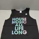 House Music All Life Long DJ Tank Top (Black)