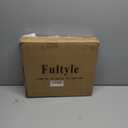 Fultyle End Table, Small Side Table with 3 Tier Open Shelf, Modern NightStand Accent Table for Small Spaces, Living Room and Office (Caramel Tan)