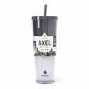 Axel Tumbler Straw Set 24oz 710ml Grey