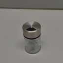 Salt Shaker or Pepper Shaker with Adjustable Pour Holes - Stainless Steel Spice Dispenser - Perfect for Pink Himalayan, Table Salt, Black and White Pepper. (2.4 oz)