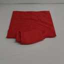 Throw Pillow Covers 18x18 Red: 2 Pack Cozy Soft Velvet Square Decorative Pillow Cases for Farmhouse Home Decor, Red