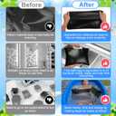 XANGNIER 2 Pack Reusable Extra Large Ice Bath Bags,Upgraded Large Capacity Bathtub Freezer Anti-Breakage Water Bag,Cold Plunge Accessories,Ice Bath Tub Accessories at Home,26L