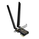 TPLink WiFi 7 BE9300 PCIe WiFi Card (Archer TBE553E) | TriBand Network Card for Desktop PC | Bluetooth 5.4 | Magnetic Antenna Base | LowProfile Bracket | Windows 10/11, Not Compatible with AMD