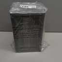 CO-Z Sunglasses Organizer with 12 Slots, Linen Eyeglasses Storage Box for Women Men, 2 Story Lockable Display Case for Multiple Glasses, Sunglasses Jewelry Collection Holder with Drawer, Grey