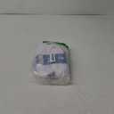 adidas Men's Athletic Moisture Wicking Cushioned Quarter-Cut TREFOIL Logo Socks 6-Pack/ 6-Pair (Shoe Size 6-12) WHITE