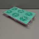 HUAKENER 2 Pcs Mini Fluted Cake Pan, 6-Cavity Fluted Cake Mold, Non-stick Silicone Baking Mold for Cupcakes, Donuts, Cornbread, Brownies, Jellies