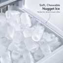 Portable Ice Maker Countertop Fast Ice in 6 Mins, Compact Ice Machine for Home, Kitchen & RV, Self-Serve Ice Maker with Scoop for Parties & Daily Use