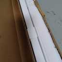 LazBlinds No Tools No Drill 1" Vinyl Mini Blinds, Cordless Blinds for Windows, Light Filtering Horizontal Window Blinds & Shades, 32" W x 48" H, White