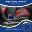 Challenger Seat Back Adjustment Handle Trim Cover Fit for Dodge Challenger 2010-2023 Blue Interior Accessories 2pcs