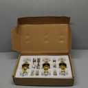 Crystal Door Knobs with Lock and Keys with Privacy Lock, Luxurious Diamond Classic Interior Glass Door Knobs for Bedroom Bathroom Gold,1 Pack