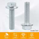 Truck Bed Mounting Hardware Bolts Grade 10.9 Compatible with Chevrolet Silverado Colorado/GMC Sierra Canyon Models 926-846,15034696 Truck Bed Frame Repair Kit