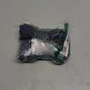 Solino Home Linen Blackwatch Placemats Set of 4-100% Pure Linen Christmas Blue and Green Plaid Placemats 14 x 19 Inch - Handcrafted and Machine Washable