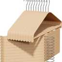 Bamboo Wood Hangers (Bamboo, 30 PCS)