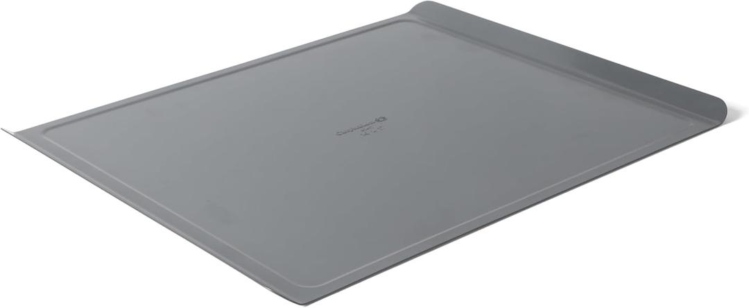 Calphalon Titan Steel Core PFA Free Nonstick 17 x 14 Cookie Sheet Baking Pan, Heavy Duty Reinforced Steel Bakeware for Even Heating, Oven Safe Baking Tray for Cookies