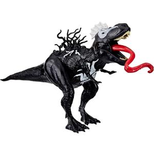Spider-Man Marvel Epic World of Action VenomVersus Venomsaurus Rex 16-Inch (40cm) Action Figure with Dino Chomp Action, Super Hero Toys for Kids Ages 4+