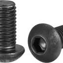 uxcell M10x20mm Hex Socket Button Head Cap Bolts Screws Alloy Steel 15pcs