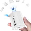 AKSOUL Portable Air Pump for Inflatables: Electric Pumps for Air Mattress Air Bed Pool Floats Raft (Basic & Tiny & Upgraded)