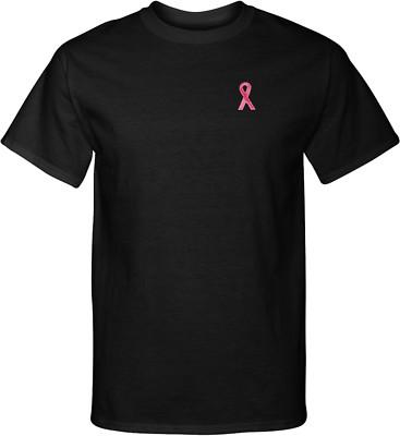 Womens Breast Cancer Awareness T Shirts Cute Love Heart Ribbon Graphic Print Tee Inspirational Short Sleeve Tops 2XL