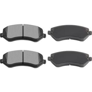 Brake Pads,ECCPP 4pcs Front Ceramic Disc Brake Pads Kits fit for 01-06 for Chrysler Town Country,2001-2003 for Chrysler Voyager,01-07 for Dodge Caravan/for Dodge Caravan Caravan,02-07 for Jeep Liberty