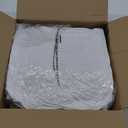 20x20 Decorative Throw Pillow Inserts-Down Feather Pillow Inserts-Square-Cotton Fabric-Set of 2-White.