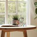 GOMAKERER Acrylic Heart-Shaped Keepsake, Mental Health Decor Therapist Office Art Decorations for Therapist Office Living Room Bedroom Desktop Decorations, 4x4 Inch