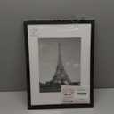 upsimples 12x16 Picture Frame, Display Pictures 8.5x11 with Mat or 12x16 Without Mat, Wall Hanging Photo Frame, Black, 1 Pack