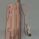 ORDO Sonic+ Charging Travel Case, Secure & Hygienic Toothbrush Storage, USB Charging, MagLock Closure, Durable Design, Tooth Brush Not Included, Rose Gold