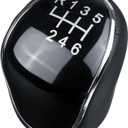 TEAMWILL 6 Speed Manual Gear Shift Knob Shifter Handball Fit for Ford Fiesta Focus Fusion