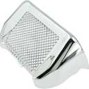 Motorcycle Oil Cooler Cover Case with Bracket Fit for Harley Touring Road King Road Street Glide FLHR FLHX 2017-2025 Chrome