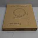 Gospire 9 Wall Mounted Lighted Makeup Mirror with Magnification 10X, 7in Height Adjustable Vanity Lighted Mirrors for Bathroom Wall, 360 Extended Arm Shaving Wall Mirror with Lights - Chrome