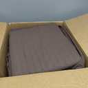 Levtex Home Cross Stitch Reversible King/Cal King Quilt Set (106x92in) with 2 Pillow Shams (36x20in) - Stitch Texture - Cocoa - Cotton King Size Quilt Bedding Set - Lightweight, Soft, Pre-Washed (Chocolate)