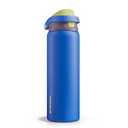 ENCOOL Leakproof Insulated Water Bottle with Straw Dual-Sip Water Bottle Bag-Safe Design for Work, Commute & Gym – Keeps Drinks Cold All Day, 32 oz, Electric Blue