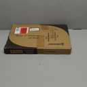 Universal TV Stand - Table Top TV Stand for 27-60 inch LCD LED TVs - 6 Level Height Adjustable TV Base Stand with Tempered Glass Base & Wire Management, VESA 400x400mm