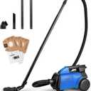 Eureka Bagged Canister Vacuum Cleaner, 3670H w/ 2bags, 3670h-blue