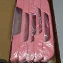 Jeliker for Bronco Door Handle Inserts Trim Cover, Tailgate Handle Cover for Ford Bronco 2021 2022 2023 Exterior Accessories Pink 5 PCS (NOT for Sport)