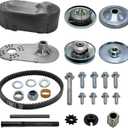 212CC Torque Converter Kit 30 Series 6.5 HP 3/4 Inch | Go Kart Mini Bike 10T #40 41 420 Chain Predator Driver Pulley for Comet TAV2 Torque Converter
