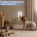 Tellegloww 10 Pack Light Switch Guard Cover Baby Child Proof Wall Light Switch Cover Guard for Rocker Protects Your Lights or Circuits from Being Accidentally Turned on or off (Clear)