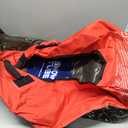 QPAU Snow Tube with Premium Canvas Cover for Kids and Adults, 48'' Inflatable Heavy Duty Snow Tube Made by Thickened Bottom, Sled Winter Outdoor Fun Toys for Children Boys Girls 1qty